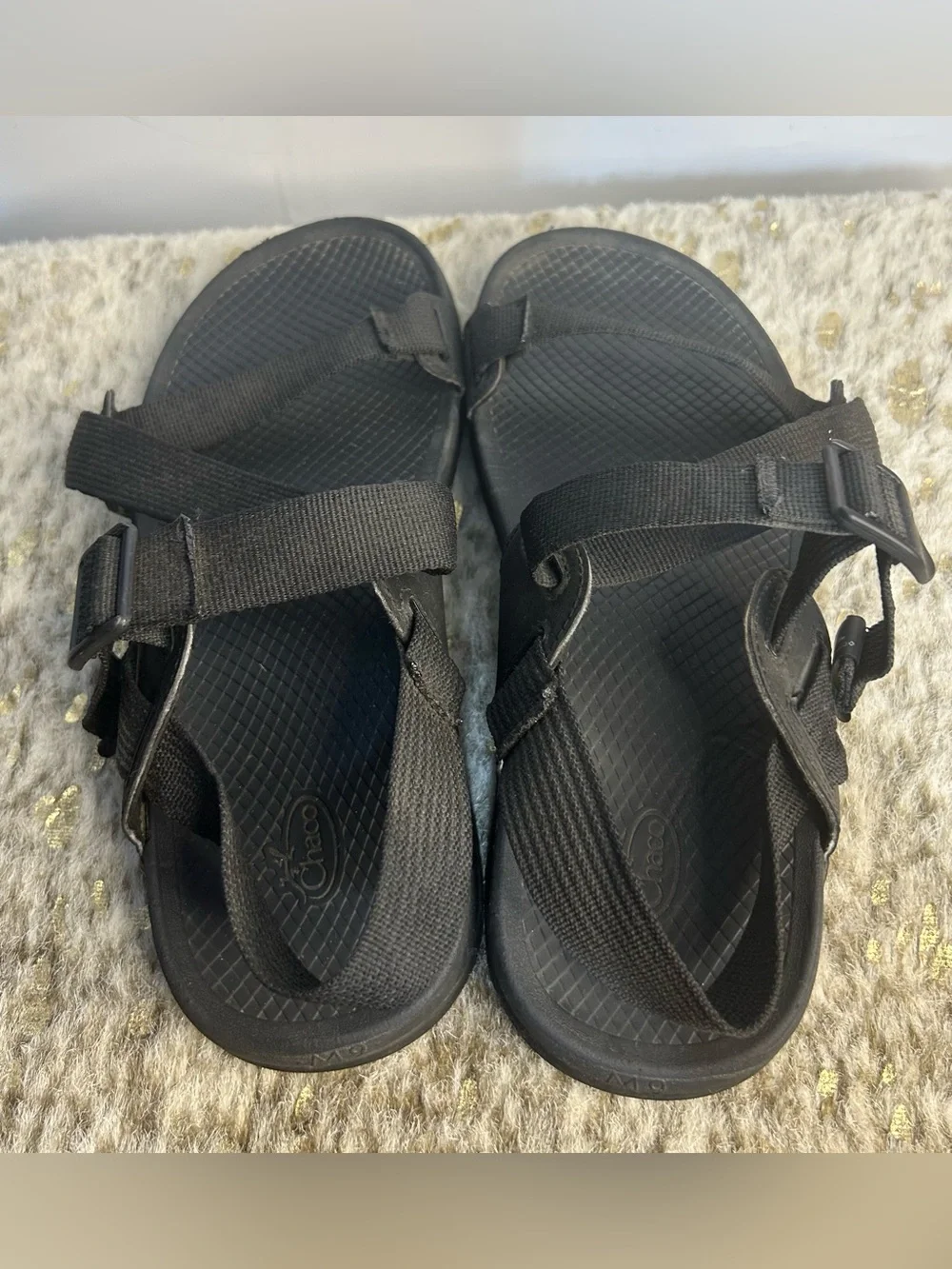Chaco Black Sandals Mens Size 9